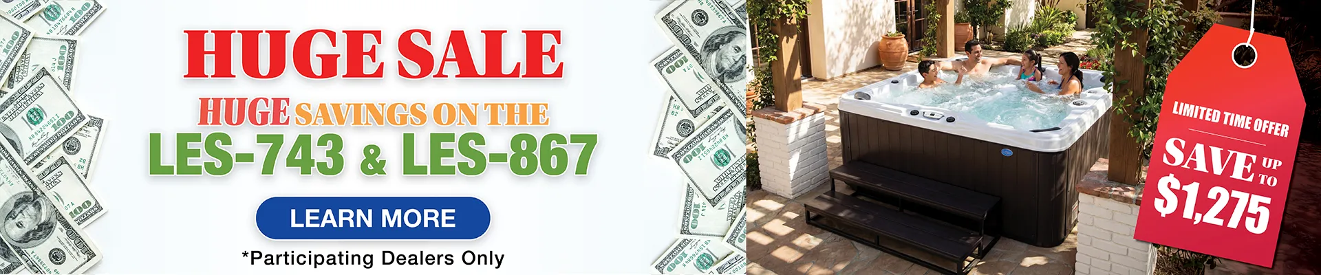 Calspas hot tub being used in a family setting - Strasbourg